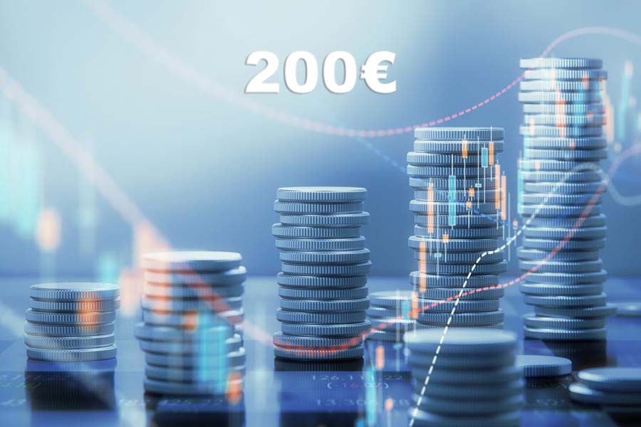 investire 200 euro